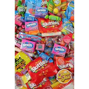 Ultimate Assorted Candy Party Mix - 2 LB Bag - Mega Variety Bulk Assortment - Individually Wrapped C...