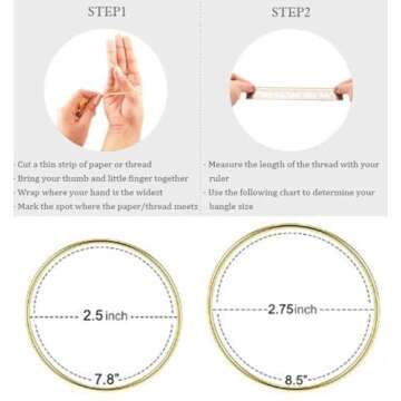 Stylish Edforce Stainless Steel Bangle Set for Women