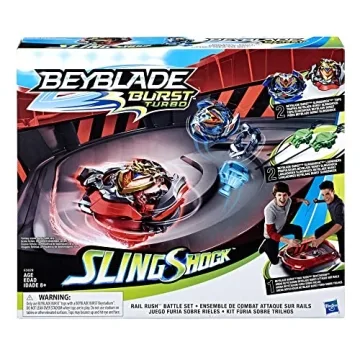 Beyblade Burst Turbo Slingshock Battle Set for Kids