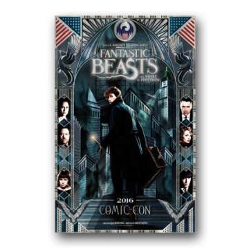 Fantastic Beasts Poster - Flyer Movie 11 x 17 ComicCon Where to Find Them CC