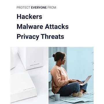 Gryphon Guardian Mesh WiFi Router and Parental Control System with Content Filters and Advanced Cyber Security