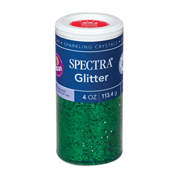 Vibrant Spectra Art & Craft Green Glitter, 4 oz, Non-Toxic