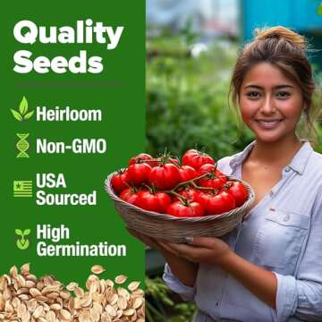 HOME GROWN 300 Beefsteak Tomato Seeds - Non-GMO Heirloom