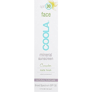 Best Organic Mineral Matte Face Sunscreen SPF 30