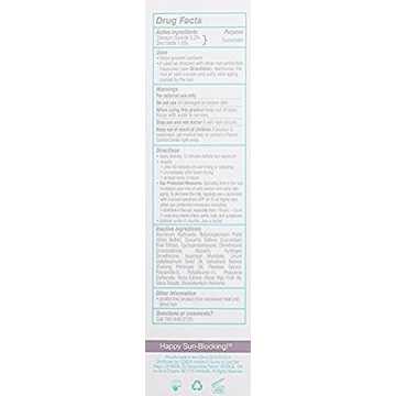 Best Organic Mineral Matte Face Sunscreen SPF 30