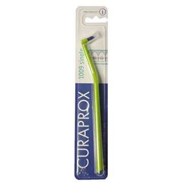 Curaprox CS 1009 Special Tuft Toothbrush for Implants, Braces & Gum Line Care