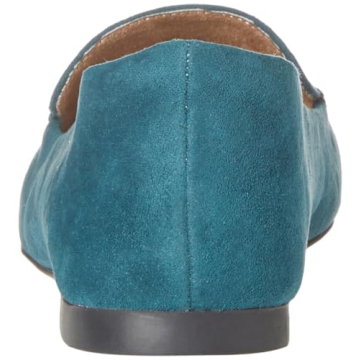 Amazon Essentials Women's Turquoise Microsuede Loafers