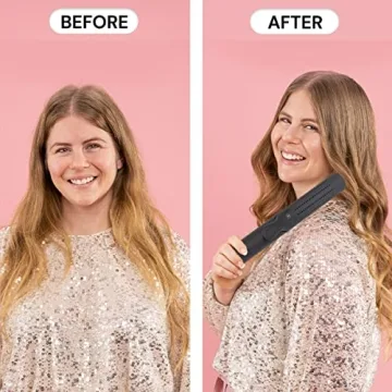 L'ANGE HAIR Le Duo 2-in-1 Curling Wand & Flat Iron Styler