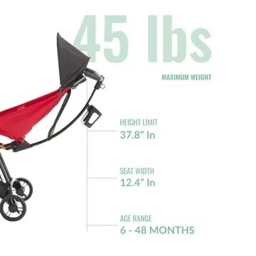 Evolur Roamer Ultra Light Umbrella Stroller for Families