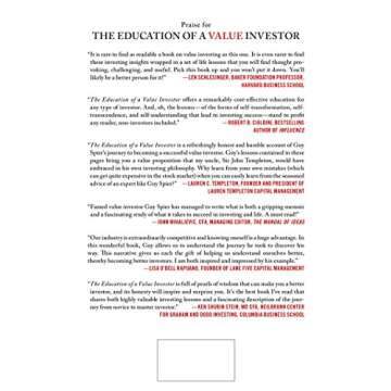 The Education of a Value Investor: My Transformative Quest for Wealth, Wisdom, and Enlightenment