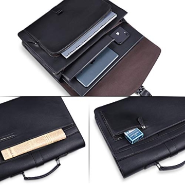 Men's Leather Briefcase for 15.6" Laptops | ESTARER