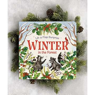 Winter In The Forest Deluxe Lift-a-Flap & Pop-Up Seasons Children's Board Book (Lift-a-flap Surprise)