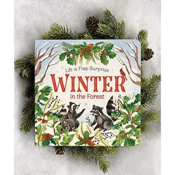 Winter In The Forest Deluxe Lift-a-Flap & Pop-Up Seasons Children's Board Book (Lift-a-flap Surprise)