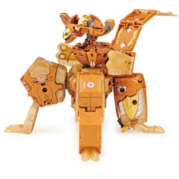 Bakugan Ultimate Viloch, 7-in-1 Exclusive Bakugan, Includes BakuCores and Trading Cards, Geogan Rising Collectible Action Figure Kids Toys for Boys