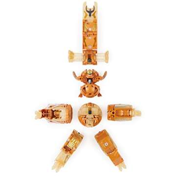 Bakugan Ultimate Viloch, 7-in-1 Exclusive Bakugan, Includes BakuCores and Trading Cards, Geogan Rising Collectible Action Figure Kids Toys for Boys