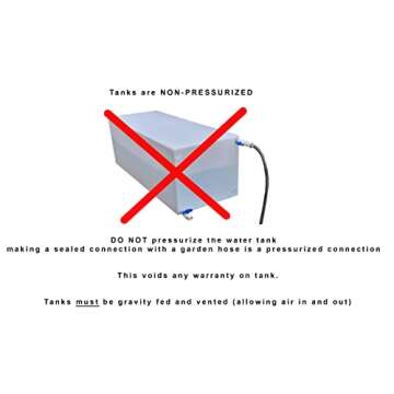 20 Gallon RV Fresh & Gray Water Holding Tank