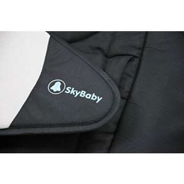 SkyBaby Travel Mattress, Black
