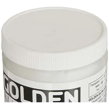 Golden Soft Matte Gel Medium for Artists and Crafters