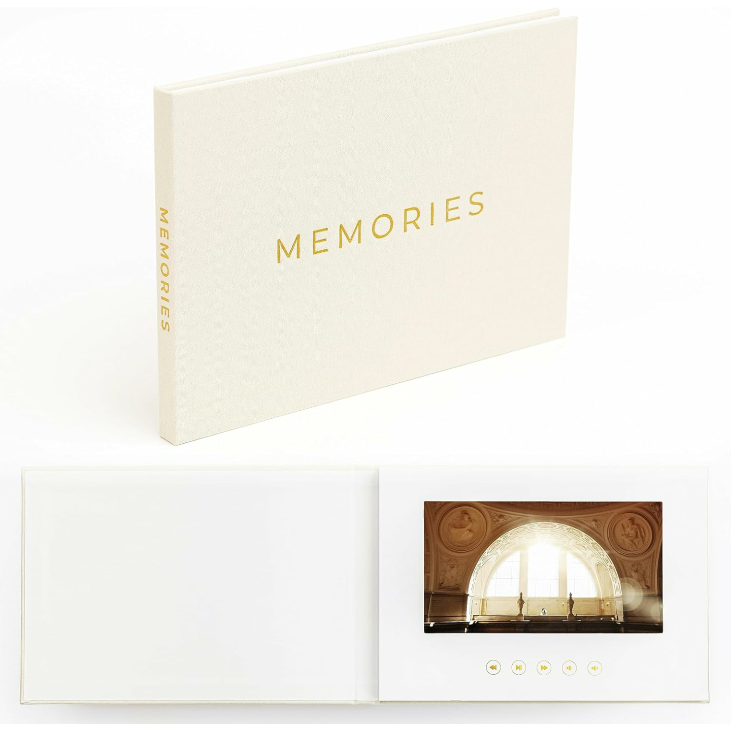 Luxury Video Album with 7” Display & Rechargeable Battery