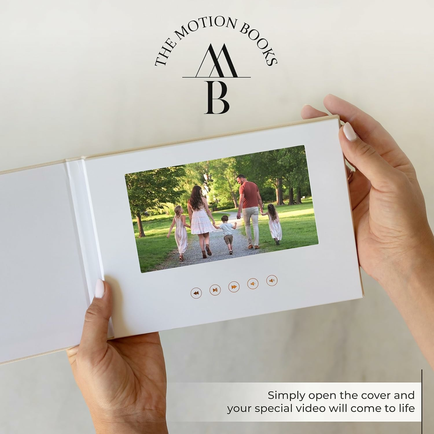 Luxury Video Album with 7” Display & Rechargeable Battery