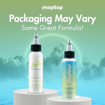 MopTop Detox Shampoo – Ultimate Hair Cleanse for All Types, Non-Toxic Formula