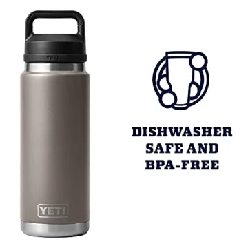 YETI Rambler 26 oz Bottle with Chug Cap in Sharptail Taupe
