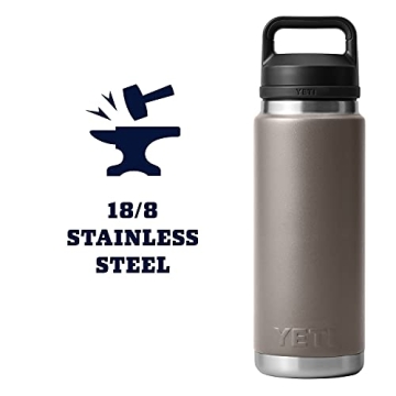 YETI Rambler 26 oz Bottle with Chug Cap in Sharptail Taupe