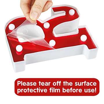 Samapet LED Marquee Letters for Party & Home Decoration