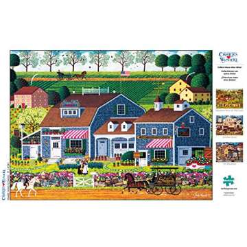 Buffalo Games - Charles Wysocki - Prairie Wind Flowers - 1000 Piece Jigsaw Puzzle