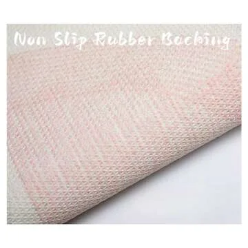 Sytian Cute Pink Rose Rug for Bedroom Living Room
