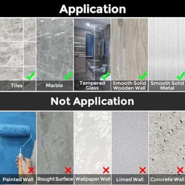 Adhesive Shower Caddy - Rustproof Essentials Organizer