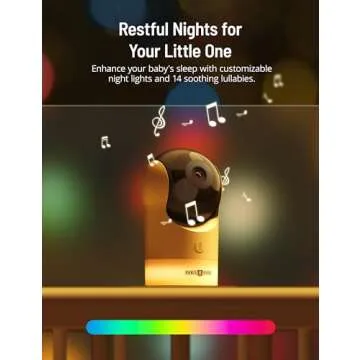 2K UHD Baby Monitor with App Control & Night Light