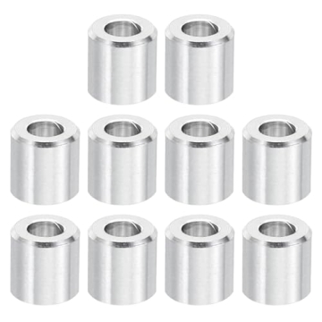 PATIKIL M2 Aluminum Spacers - Durable, 10 Pcs Metal Spacer