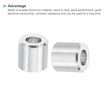 PATIKIL M2 Aluminum Spacers - Durable, 10 Pcs Metal Spacer