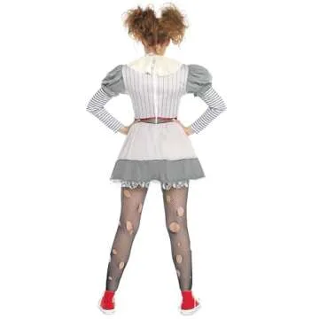 Leg Avenue Creepy Clown Costume for Women