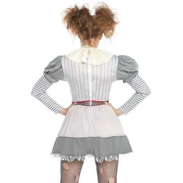Leg Avenue Creepy Clown Costume for Women