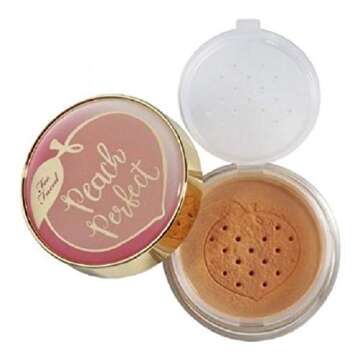 TOO FACED PEACH PERFECT MATTIFYING LOOSE SETTING POWDER - TRANSLUCENT CARAMELIZED PEACH