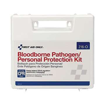 First Aid Only Blood Pathogen Clean Up Kit - 29-Piece Set