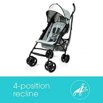 Lightweight 3Dlite Convenience Stroller for Travel