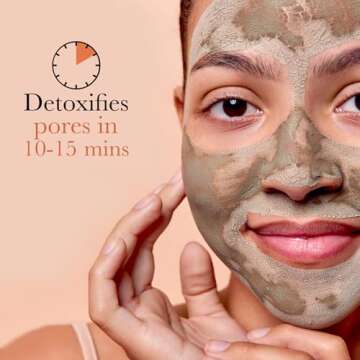 Beauty by Earth Clay Mask for Face - USA Made with Organic & Natural Ingredients, Non-Drying Pore Cleansing Mud Mask, Skin Care Facial Mud for Women & Men, Minimizes Pores and Excess Oil