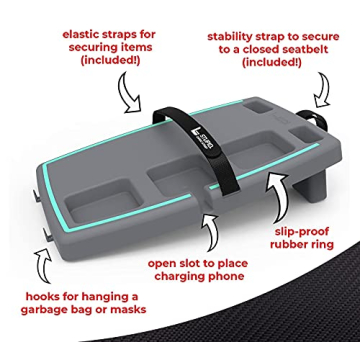 Discover the STUPID Car Tray Classic - Ultimate Car Organizer & Desk