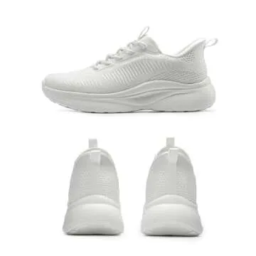 ALLSWIFIT Women's Slip on Walking Shoes Tennis Lightweight Gym Sneakers ActiveFlow Workout Breathabl...