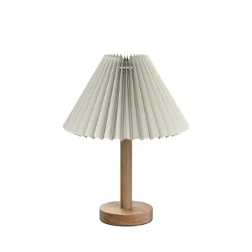 Zenply Stylish Nightstand Lamp for Bedroom and Living Room