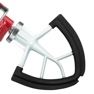 Flex Edge Beater for KitchenAid 4.5/5 QT Tilt Head Stand Mixer Fits 4.5-5 Quart Bowls,With Silicone ...