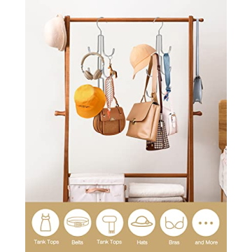 2Pack Purse Hanger Organizer for Closet Storage Solution