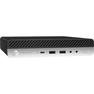 HP ProDesk 600 G4 Mini PC, Intel i5, 8GB RAM, 256GB SSD