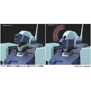 Bandai Hobby MG 1/100 GM Sniper II Gundam 0080 Action Figure for 150 months to 720 months