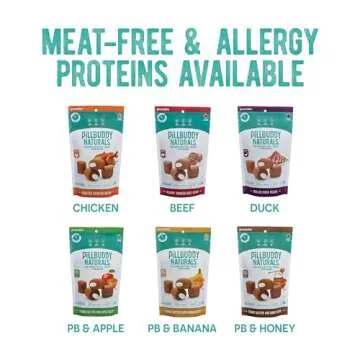 Presidio Pill Buddy Naturals - Beef Recipe Pill Hiding Treats for Dogs - Make A Perfect Pill Concealing Pocket Or Pouch for Any Size Medication - 30 Servings