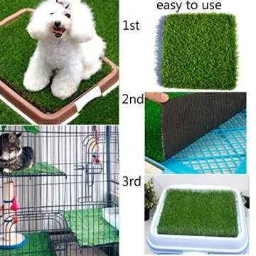 Hamiledyi Chicken Nesting Box Pads, 6-Pack Easy Clean