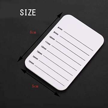 Buqikma Eyelash Extension Hand Plate - Pro Lash Holder with Adjustable Strap